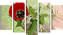 Модульная картина - тюльпан
Модульная картина - тюльпан