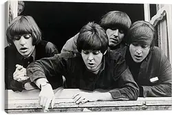 Постер на подрамнике - the Beatles - Битлз Постер на подрамнике - the Beatles - Битлз