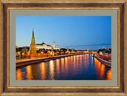 Картина в раме - Москва река и Кремль
Картина в раме - Москва река и Кремль