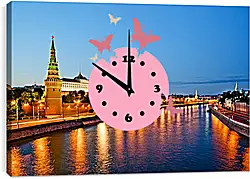 Часы картина - Москва река и Кремль
Часы картина - Москва река и Кремль