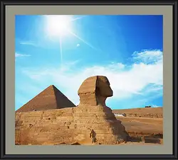 Картина в раме - Египетский Сфинкс
Картина в раме - Египетский Сфинкс