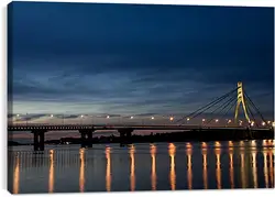 Постер на подрамнике - Мост Киев Постер на подрамнике - Мост Киев