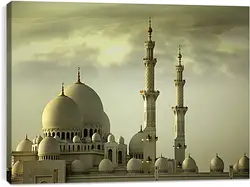 Постер на подрамнике - Мечеть Grand Mosque Постер на подрамнике - Мечеть Grand Mosque