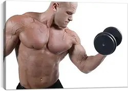Постер на подрамнике - Спортсмен Постер на подрамнике - Спортсмен