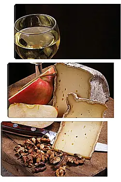 Модульная картина - Закуска под вино Модульная картина - Закуска под вино