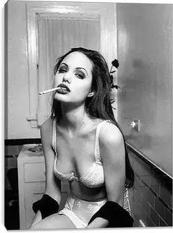 Постер на подрамнике - Angelina Jolie - Анжелина Джоли Постер на подрамнике - Angelina Jolie - Анжелина Джоли