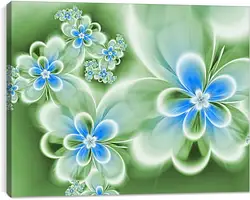 Постер на подрамнике - Цветы Постер на подрамнике - Цветы