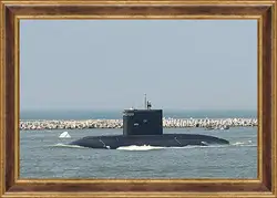 Картина в раме - Подводная лодка Картина в раме - Подводная лодка
