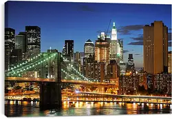 Постер на подрамнике - Нью-Йорк (NEW YORK CITY) Постер на подрамнике - Нью-Йорк (NEW YORK CITY)