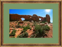 Картина в раме - Скалы Картина в раме - Скалы