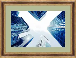 Картина в раме - Небоскребы Картина в раме - Небоскребы