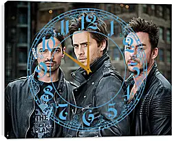 Часы картина - Джаред Лето. 30 seconds to mars Часы картина - Джаред Лето. 30 seconds to mars