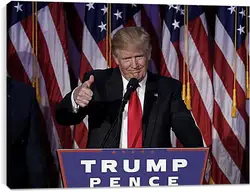 Постер на подрамнике - Дональд Трамп Постер на подрамнике - Дональд Трамп