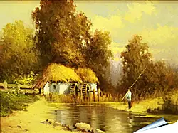 Плакат на стену - В деревне Плакат на стену - В деревне