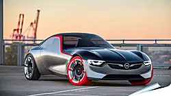 Плакат на стену - Opel GT Concept (Опель) Плакат на стену - Opel GT Concept (Опель)
