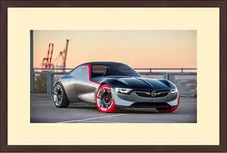 Картина в раме - Opel GT Concept (Опель) Картина в раме - Opel GT Concept (Опель)