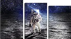 Модульная картина - На неизведанной планете Модульная картина - На неизведанной планете