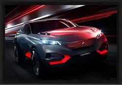 Картина в раме - Пежо (Peugeot quartz) Картина в раме - Пежо (Peugeot quartz)