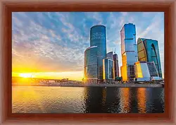 Картина в раме - Москва-сити Картина в раме - Москва-сити