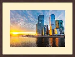 Картина в раме - Москва-сити Картина в раме - Москва-сити