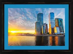 Картина в раме - Москва-сити Картина в раме - Москва-сити