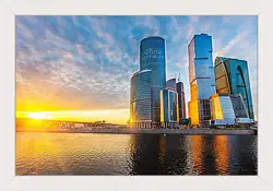 Картина в раме - Москва-сити Картина в раме - Москва-сити