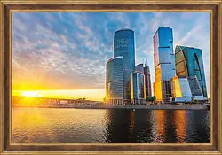 Картина в раме - Москва-сити Картина в раме - Москва-сити