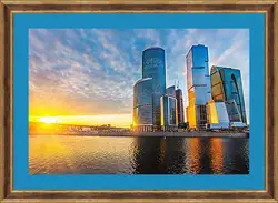 Картина в раме - Москва-сити Картина в раме - Москва-сити