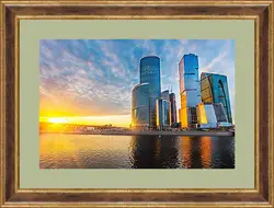 Картина в раме - Москва-сити Картина в раме - Москва-сити