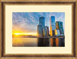 Картина в раме - Москва-сити Картина в раме - Москва-сити