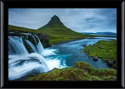 Картина в раме - Природа Исландии Картина в раме - Природа Исландии