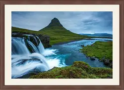 Картина в раме - Природа Исландии Картина в раме - Природа Исландии