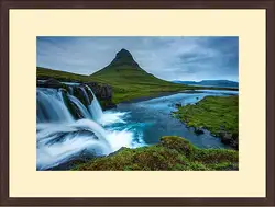 Картина в раме - Природа Исландии Картина в раме - Природа Исландии
