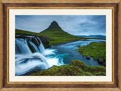 Картина в раме - Природа Исландии Картина в раме - Природа Исландии