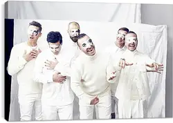 Постер на подрамнике - Группа Rammstein Постер на подрамнике - Группа Rammstein