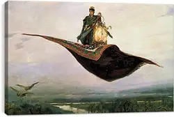 Постер на подрамнике - Ковер-самолет Постер на подрамнике - Ковер-самолет