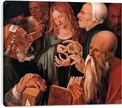 Постер на подрамнике - Christ among the Doctors. Альбрехт Дюрер
Постер на подрамнике - Christ among the Doctors. Альбрехт Дюрер