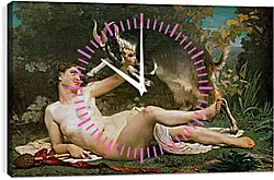 Часы картина - Вакханка. Адольф Вильям Бугро
Часы картина - Вакханка. Адольф Вильям Бугро