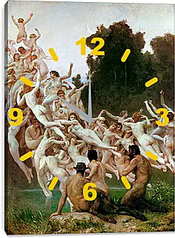 Часы картина - Oreades - Ореады. Адольф Вильям Бугро
Часы картина - Oreades - Ореады. Адольф Вильям Бугро