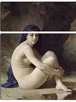Модульная картина - Baigneuse accroupie. Адольф Вильям Бугро
Модульная картина - Baigneuse accroupie. Адольф Вильям Бугро