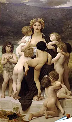 Плакат на стену - Alma Parens. Адольф Вильям Бугро
Плакат на стену - Alma Parens. Адольф Вильям Бугро