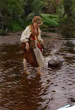 Плакат на стену - девушка из Эльвдалена. Андерс Цорн
Плакат на стену - девушка из Эльвдалена. Андерс Цорн
