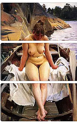 Модульная картина - в лодке. Андерс Цорн
Модульная картина - в лодке. Андерс Цорн