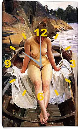 Часы картина - в лодке. Андерс Цорн
Часы картина - в лодке. Андерс Цорн