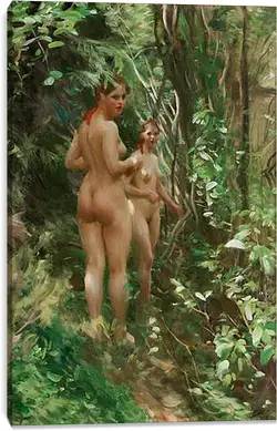 Постер на подрамнике - Hindar (The Hinds). Андерс Цорн
Постер на подрамнике - Hindar (The Hinds). Андерс Цорн