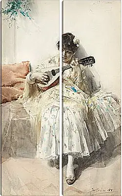 Модульная картина - Mandolinspelerskan (Girl playing mandolin). Андерс Цорн
Модульная картина - Mandolinspelerskan (Girl playing mandolin). Андерс Цорн