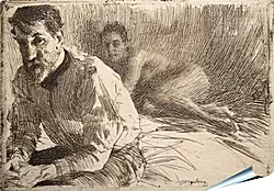 Плакат на стену - Augustus Sain Gaudens II. Андерс Цорн
Плакат на стену - Augustus Sain Gaudens II. Андерс Цорн
