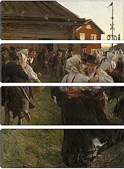 Модульная картина - Midsommardans. Андерс Цорн
Модульная картина - Midsommardans. Андерс Цорн