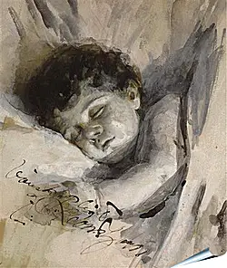 Плакат на стену - Sovande barn (Sleeping Child). Андерс Цорн
Плакат на стену - Sovande barn (Sleeping Child). Андерс Цорн