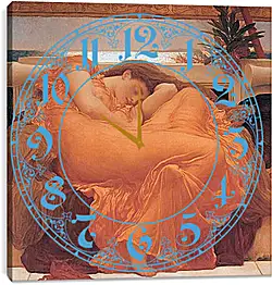 Часы картина - Flaming june - Пылающий июнь. Барон Фредерик Лейтон
Часы картина - Flaming june - Пылающий июнь. Барон Фредерик Лейтон